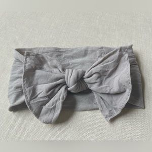 Baby Bling Original Knot Style Headband - Grey